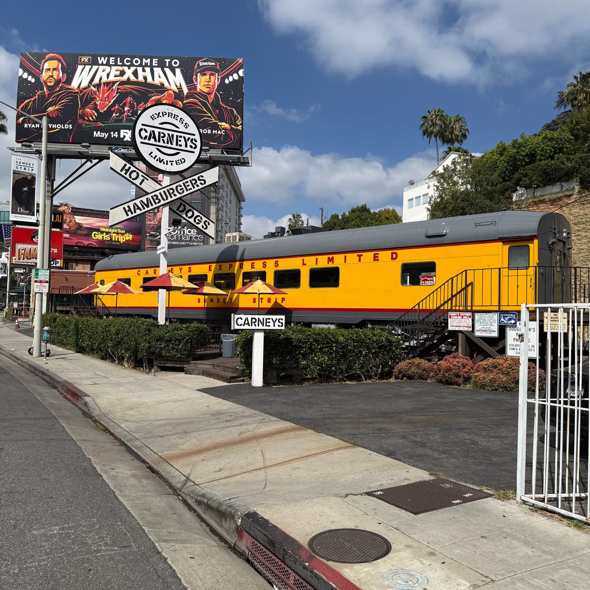 A Real Train on Sunset Strip