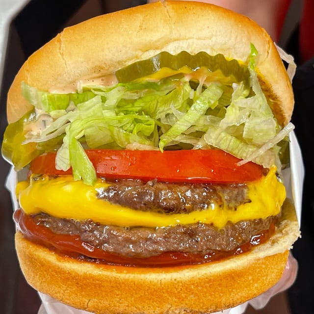 Double Ch'sburger.