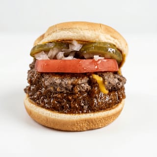 Chili Angus Beef Cheeseburger