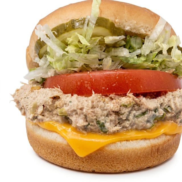 Tuna Melt Grilled Sandwich.